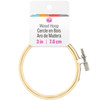CousinDIY Natural Wood Hoop-3" - 00941 - 191648097139