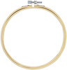 CousinDIY Natural Wood Hoop-6" 00932 - 191648097160