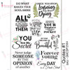Dress My Craft Transfer Me Sheet A4-Quotes #1 MCDP2554