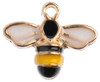3 Pack John Bead Sweet & Petite Charms-Bumble Bee Yellow/Black, 12x15mm 8/Pkg 32640464-62
