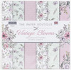 The Paper Boutique Paper Pad 8"X8" 36/Pkg-Vintage Blooms, 6 Designs PB1430 - 50522011037715052201103771
