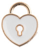3 Pack John Bead Sweet & Petite Charms-Heart Locket White, 11x13mm 10/Pkg 32640464-11