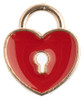 3 Pack John Bead Sweet & Petite Charms-Heart Locket Red, 11x13mm 10/Pkg 32640464-14