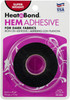 4 Pack - HeatnBond Hem Iron-On Adhesive for Dark Fabrics-Super-.75"X8yd - 3727 - 000943037279