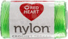 Red Heart Nylon Crochet Thread Size 18-Neon Bright Green - 138-9265