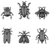 2 Pack Idea-Ology Metal Adornments 5/Pkg-Entomology TH94079