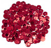 CousinDIY Cupped Sequins-Red, 8mm 200/Pkg A50026LM-869 - 191648096637