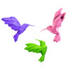 3D Papercraft Model-Hummingbirds HUMHGR