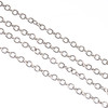 John Bead Stainless Steel Rolo Chain 1m-1.5x1.2mm Links - 26001400-56