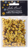 John Bead Round Sequins 6mm 1,600/Pkg-Gold 13000106-01 - 623840240728