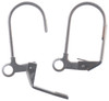 John Bead Stainless Steel Earring Lever Back 8/Pkg-12x17mm 26140019