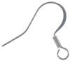 John Bead Stainless Steel Earring Fish Hook 20/Pkg-14mm 26140016