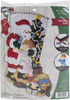 Bucilla Felt Stocking Applique Kit 18" Long-Christmas Hugs -89253E - 046109892535