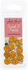 John Bead Sweet & Petite Charms-Happy Face Gold, 10x13mm 10/Pkg 32640464-45 - 665772173965