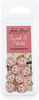 John Bead Sweet & Petite Charms-Happy Face Pink, 10x13mm 10/Pkg 32640464-47 - 665772173989
