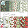 2 Pack Craft Consortium Double-Sided Paper Pad 6"X6" 40/Pkg-Festive Flora, 20 Designs CPAD011B - 5060394628131