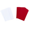 3 Pack - American Crafts A7 Cards W/Envelopes (5.25"X7.25") 12/Pkg-Rouge - AC71335
