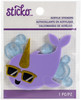 3 Pack Sticko Acrylic Sticker-Narwhal 5245425 - 015586953343