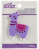 3 Pack Sticko Acrylic Sticker-Llama 5245436 - 015586972450