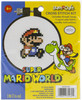 Dimensions Learn-A-Craft Counted Cross Stitch Kit 3" Round-Super Mario Bros. (11 Count) 72-75184 - 088677751845