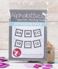 2 Pack It's Sew Emma Alphabitties Expansion Pack-Gray ISE757 - 672975236359