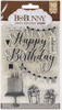 BoBunny Clear Stamps 4"X6"-Happy Birthday 7311140 - 665573111401