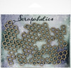 3 Pack Scrapaholics Laser Cut Chipboard 1.8mm Thick-Honeycomb Pieces, 6/Pkg, 1.5"-3.5" S50404 - 099654250404