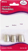 12 Pack Allary Thimbles 3/Pkg-Assorted Sizes 388A - 750557003886