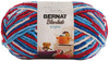 2 Pack - Bernat Blanket Brights Big Ball Yarn-Red, White & Boom Variegated - 161212-12011 - 057355403680