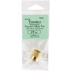 2 Pack Lacis Open Top Tailor's Thimble-Size 17mm RQ62-17 - 824649007714
