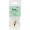 2 Pack - Lacis Open Top Tailor's Thimble-Size 17mm - RQ62-17 - 824649007714