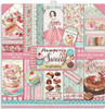 Stamperia Double-Sided Paper Pad 8"X8" 10/Pkg-Sweety, 10 Designs/1 Each SBBS21