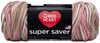 3 Pack Red Heart Super Saver Yarn-Pink Camo E300B-972 - 073650794506