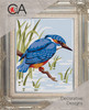 Collection D'Art Needlepoint Tapestry Kit 5.5"X7"-King Fisher CD3314K