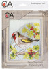 Collection D'Art Needlepoint Tapestry Kit 5.5"X7"-White Wren CD3316K - 4742022971413