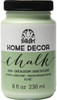 3 Pack FolkArt Home Decor Chalk Paint 8oz-Sage Blossom HDCHALK-34868 - 028995348686