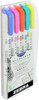 Zebra Mildliner Double Ended Marker Bold & Fine Point 5/Pkg-Refresh Mild 78405