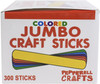 3 Pack - Pepperell Crafts Jumbo Craft Sticks 300/Pkg-Colored - 70786