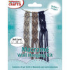 3 Pack Pepperell Mini Macrame Hanging Heart KitMMHHK - 725879791667