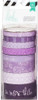 Heidi Swapp Washi Tape 8/Pkg-Assorted Purple 312984 - 718813129848
