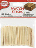 12 Pack Pepperell Crafts Match Sticks 2"X.08" 150/PkgWP14 - 725879100148