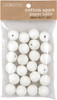 2 Pack - Lia Griffith Cotton Spun Paper Balls 20mm 24/Pkg-White - PLG42002 - 084001420029