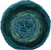 2 Pack Bernat Blanket Ombre Yarn-Ocean Teal Ombre 161036-36006