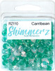 6 Pack Buttons Galore Shimmerz Embellishments 18g-Carribean BRZ-110 - 840934075725