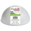 6 Pack - FloraCraft SmoothFoM Hollow Half Ball Bulk Pack-3.8"X7.8" - SFBA8HH - 046501013996