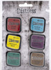 Tim Holtz Distress Enamel Collector Pin Set 6/Pkg-Set 2 - DZS73444 - 789541073444 Tim Holtz Distress Enamel Collector Pin Set 6/Pkg-Set 2 - DZS73444 - 789541073444