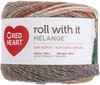 3 Pack - Red Heart Roll With It Melange Yarn-Theater - E890-0573 - 073650044687