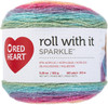 3 Pack - Red Heart Roll With It Sparkle Yarn-Magic - E898-9275 - 073650044137