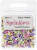 6 Pack Buttons Galore Sprinkletz Embellishments 12g-Deco Hearts BNK-111 - 840934075510