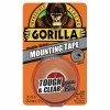 2 Pack - Gorilla Double-Sided Mounting Tape 1"X60"-Clear - 6065001 - 052427606501